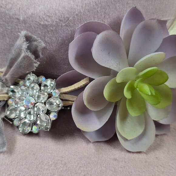 One-of-a-Kind Western Cowgirl Hat – Handmade & Adjustable main image 8